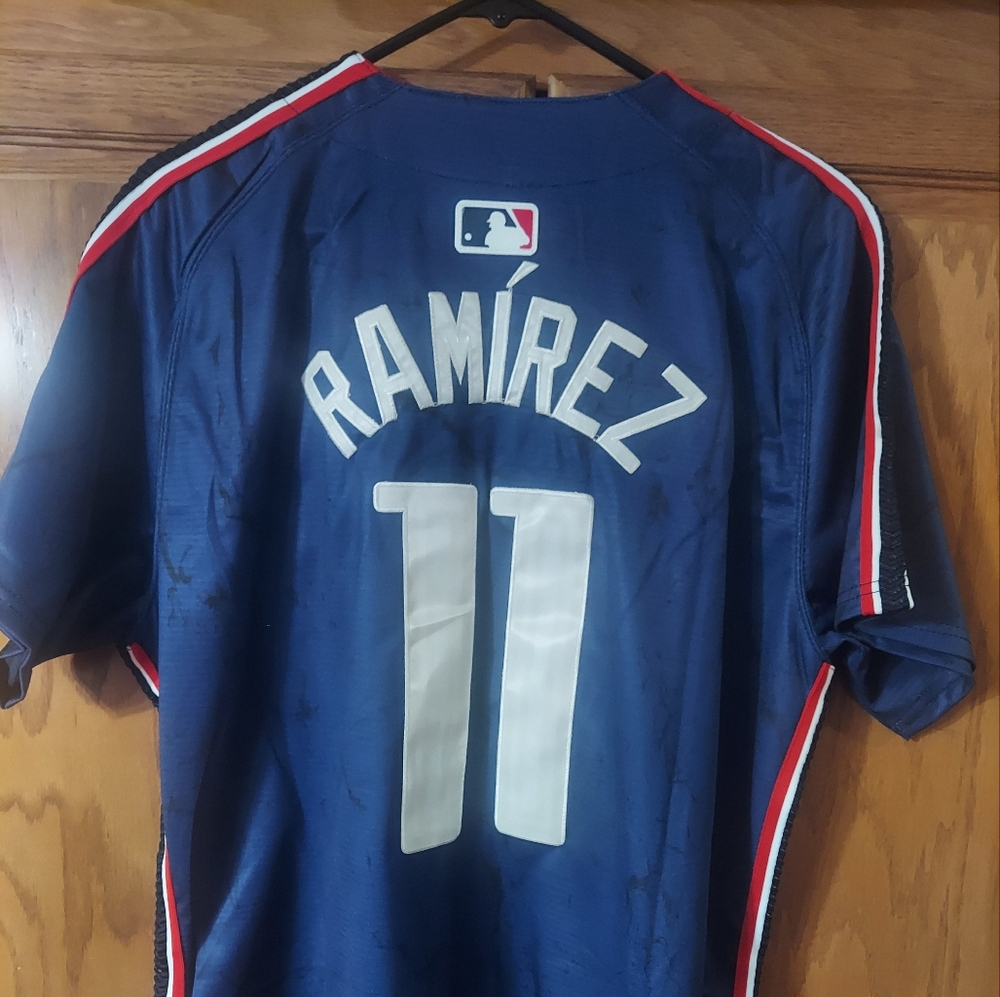 Jose Ramirez Cleveland Guardians City Connect Stitched Jersey